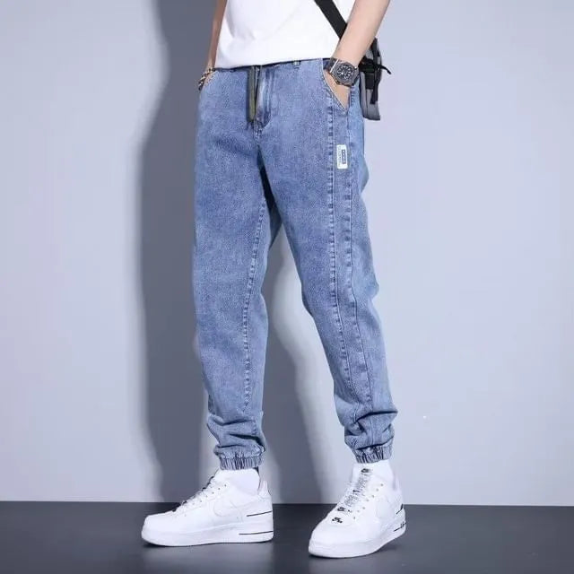 High Waist Jogger Jeans