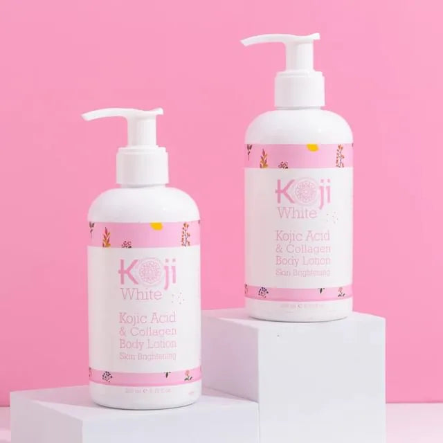 Kojic Acid Glowing + Collagen Booster Skin Brightening Body Lotion