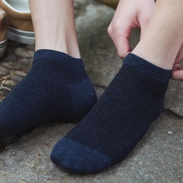 Plain No Show Socks