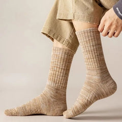 Striped Ribbed Socks