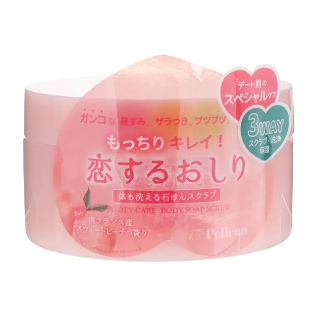 Hip Care Body Soap Scrub Sweet Peach