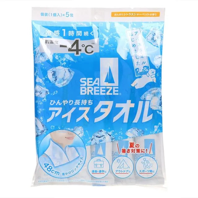 Sea Breeze Ice Towel Body Sheet Citrus Sherbet