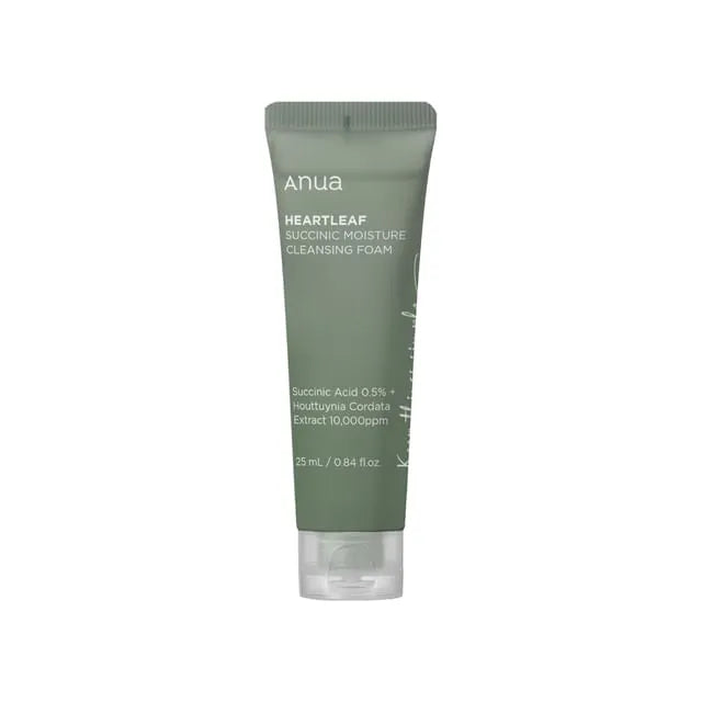 Heartleaf Succinic Moisture Cleansing Foam Mini