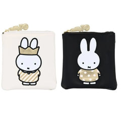Miffy 70 Square Makeup Pouch (Dick Bruna Gold & Black  Series)