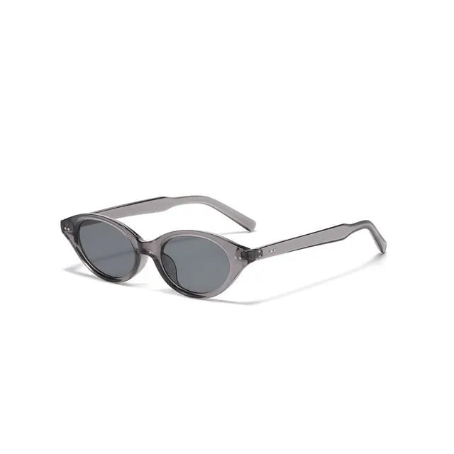 Translucent Oval Sunglasses