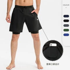 Plain Insert Sport Shorts