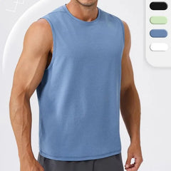 Crew Neck Plain Sport Tank Top