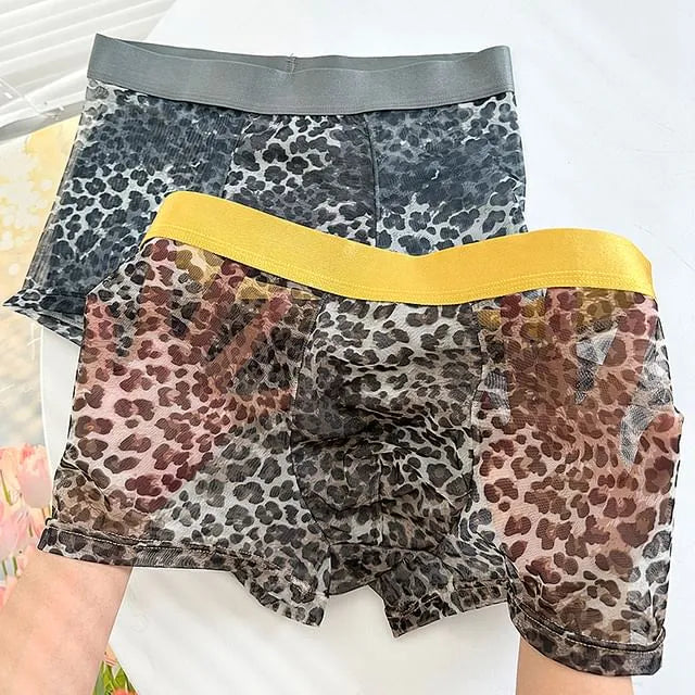 Leopard Print Boxer Brief / Set