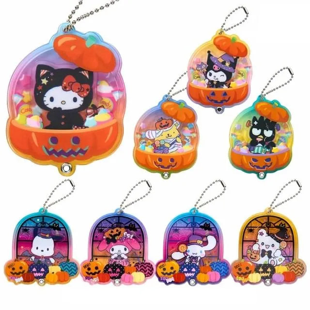 Sanrio Characters Secret Custom Acrylic Bag Charm - Halloween Design (Blind Box)