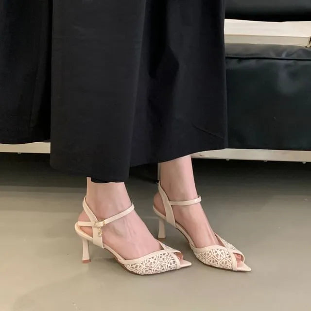 High Heel Pointy Sandals