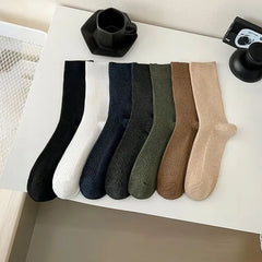 Plain Ribbed Socks