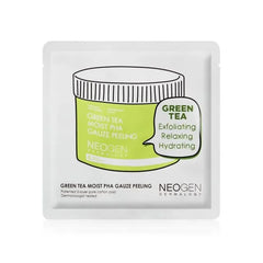 Dermalogy Green Tea Moist PHA Gauze Peeling Sachet