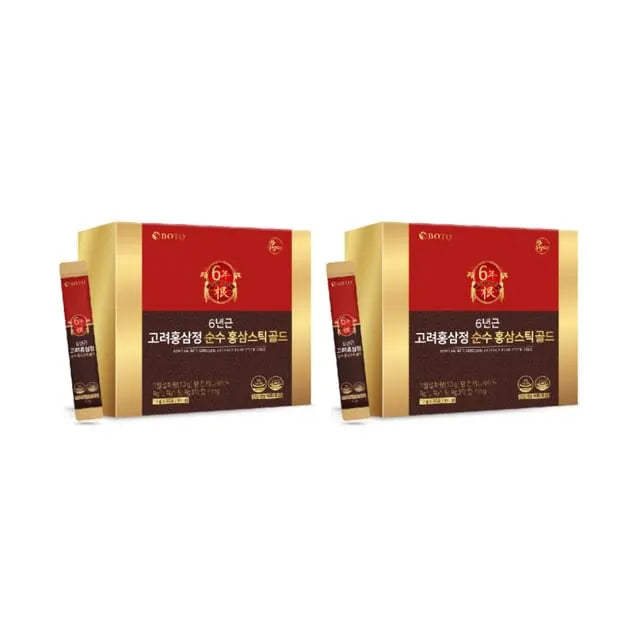 Korean Red Ginseng Extract Pure Stick Gold Bundle Set