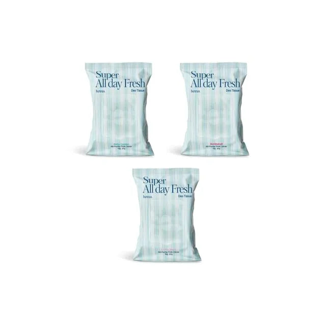 Super All Day Fresh Deo Tissue - 3 Types