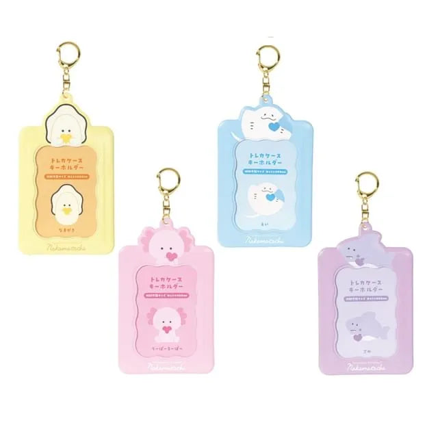 Oyster Baby Aquarium Photo Card Holder Bag Charm