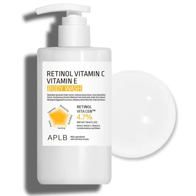 Retinol Vitamin C Vitamin E Body Wash