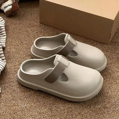 Platform Two Tone Mules