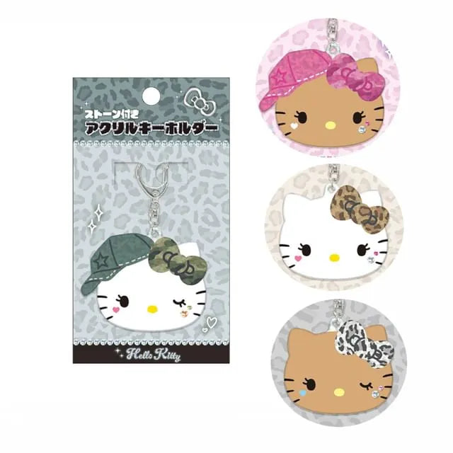 Sanrio Hello Kitty Love Gal Mode Acrylic Bag Charm