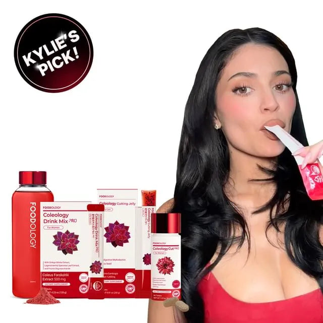 Bundle: Coleology Drink Mix Pro + Coleology Cutting Jelly + Coleology Cut PRO + Bottle Red