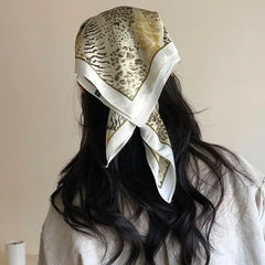 Leopard Print Light Scarf