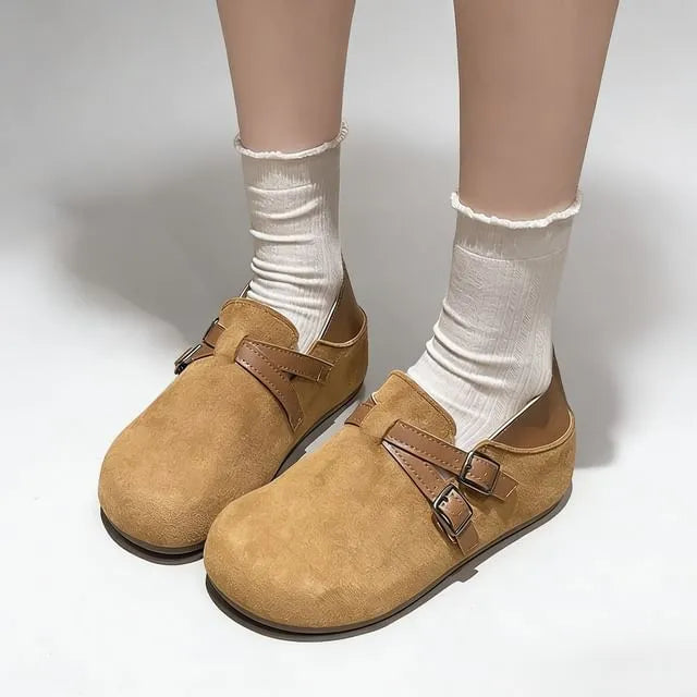 Double Strap Mules