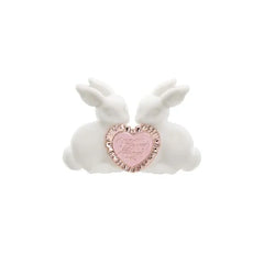 Bunny Garden Hair Clip - 2 Colors