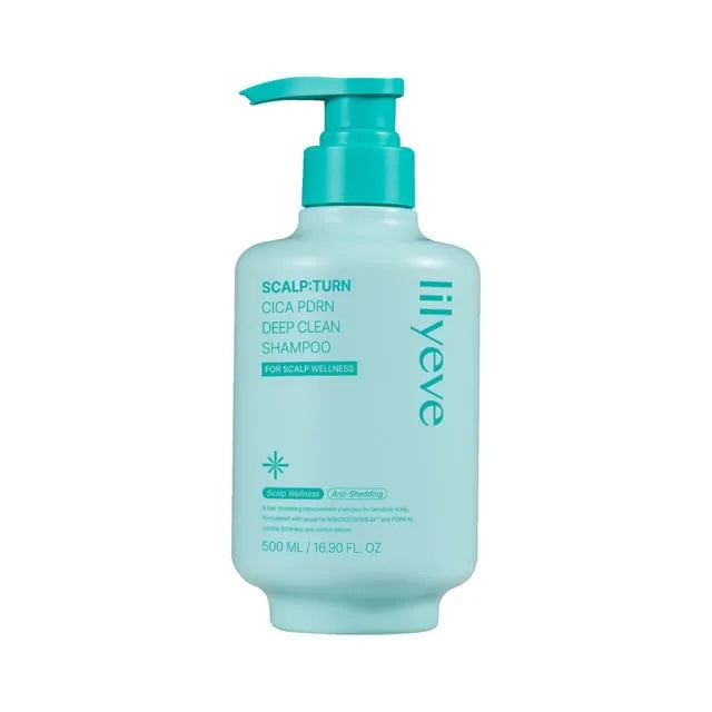 Scalp Turn Cica PDRN Deep Clean Shampoo