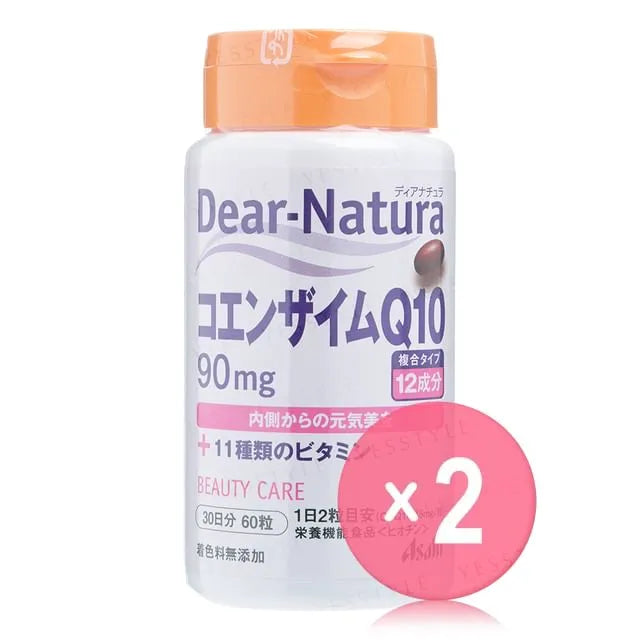 Dear-Natura Dianatura Coenzyme Q10 + 11 vitamins 2pcs Bundle Set