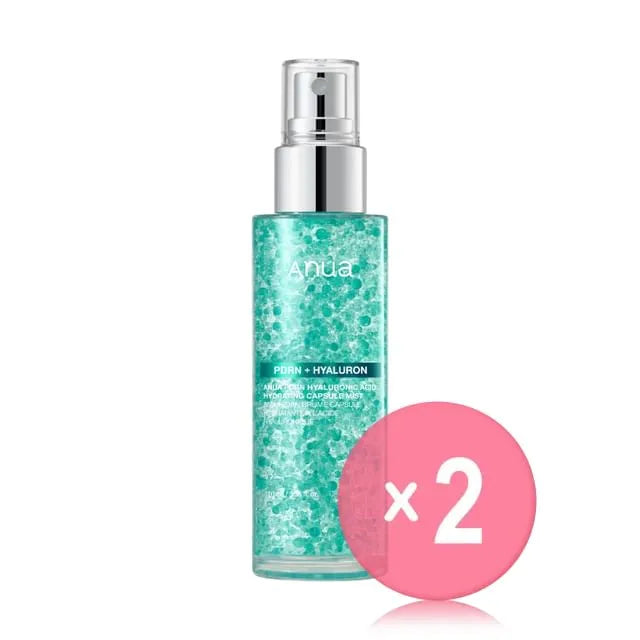 PDRN Hyaluronic Acid Hydrating Capsule Mist 2pcs Bundle Set