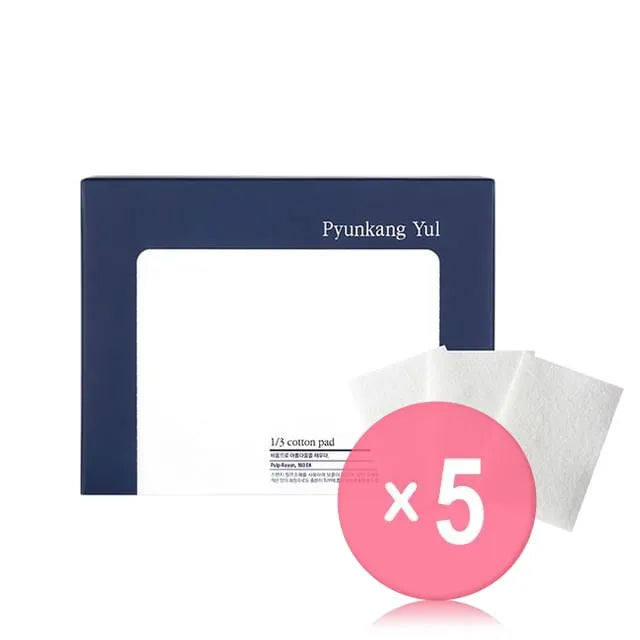 1/3 Cotton Pad 160pcs 5pcs Bundle Set