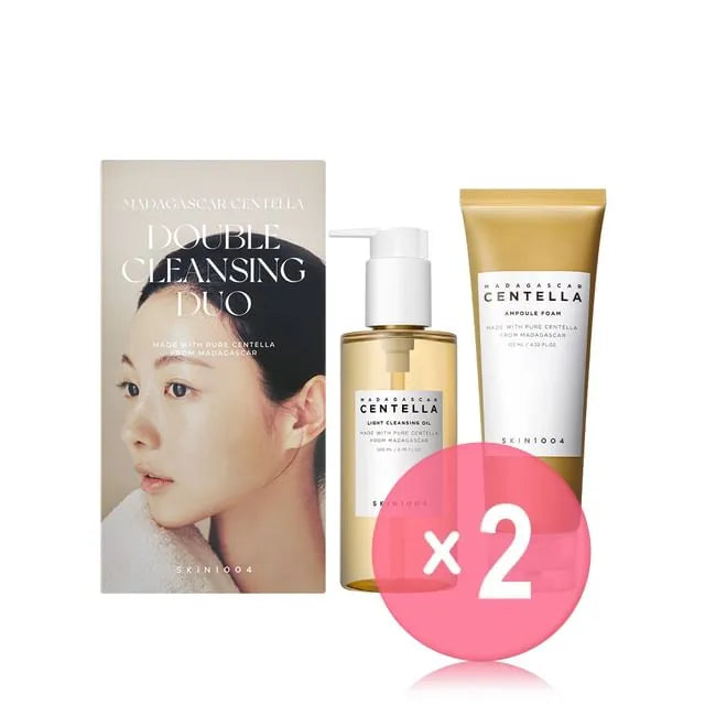 Madagascar Centella Double Cleansing Duo Set 2pcs Bundle Set
