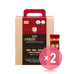 Korean Red Ginseng Extract 365 Stick 2pcs Bundle Set