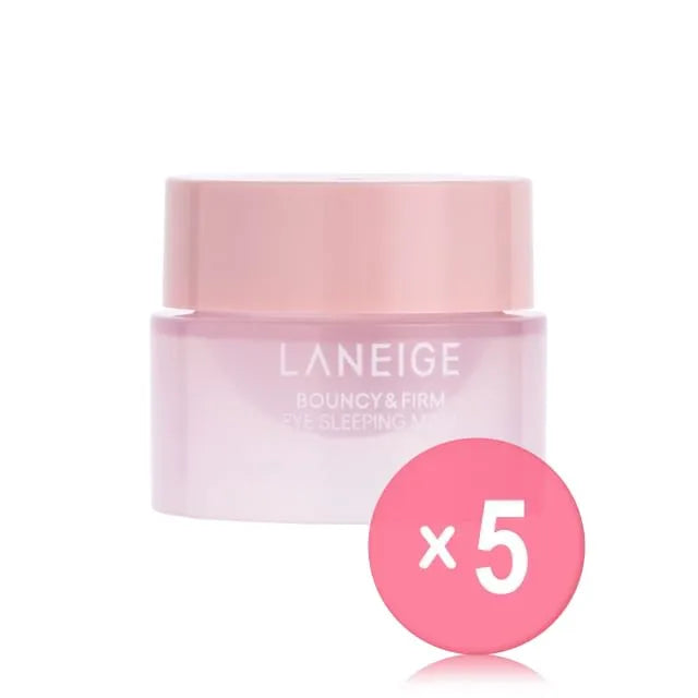 Bouncy & Firm Eye Sleeping Mask Mini 3g  5pcs Bundle Set