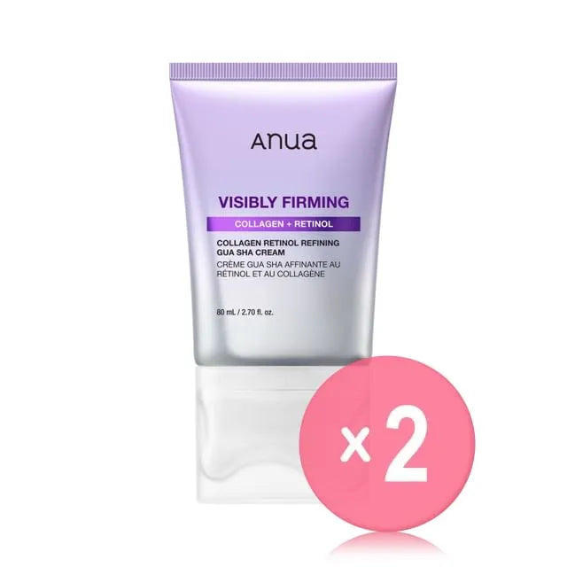 Collagen Retinol Refining Gua Sha Cream 2pcs Bundle Set