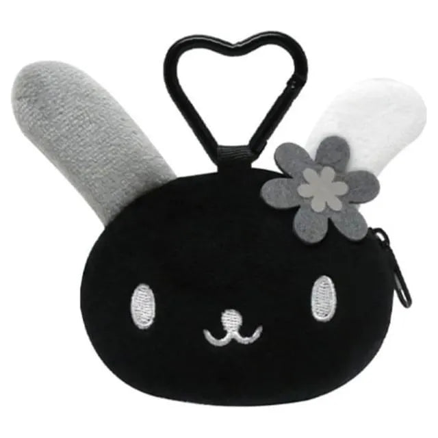 Sanrio Usahana Monochrome Series Plush Coin Purse