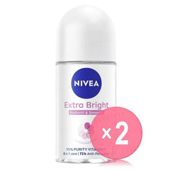 Extra Bright Radiant & Smooth 95% Purity Vitamin C Deodorant Roll On 2pcs Bundle Set