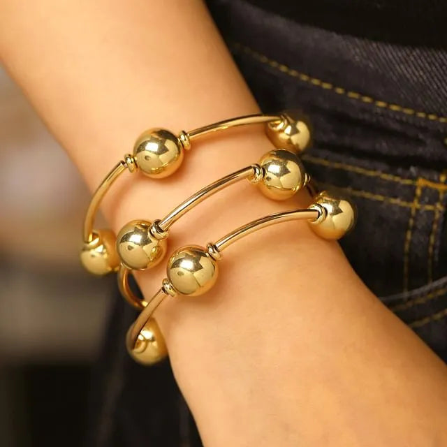 Set of 3: Beaded Bracelet