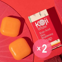 Kojic Acid Skin Brightening Soap 2pcs Bundle Set