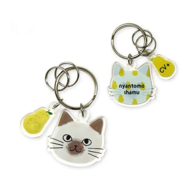 Cat Acrylic Bag Charm Shamu