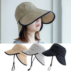 Capagne UPF50 Foldable Wide Brim Sun Hat