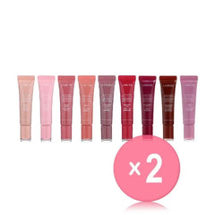 Glaze Craze Tinted Lip Serum - 11 Colors 2pcs Bundle Set