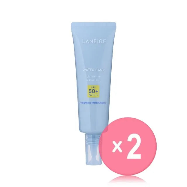 Water Bank UV Barrier Sunscreen 2pcs Bundle Set