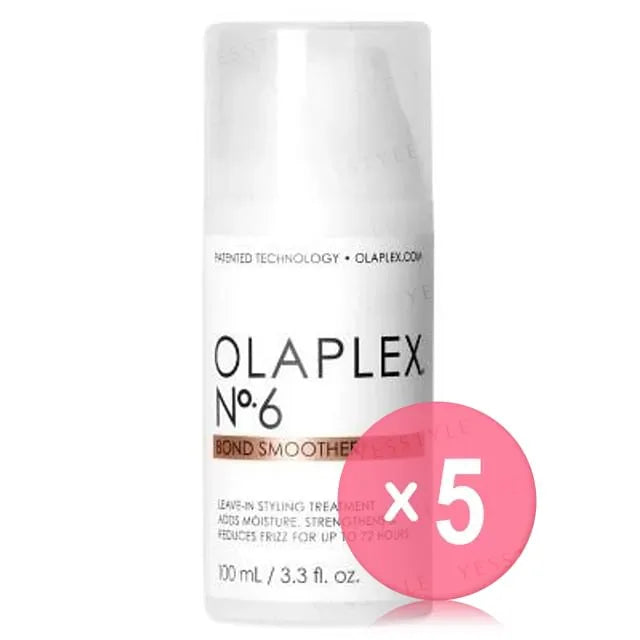 No.6 Bond Smoother Leave-In Styling Treatment 5pcs Bundle Set