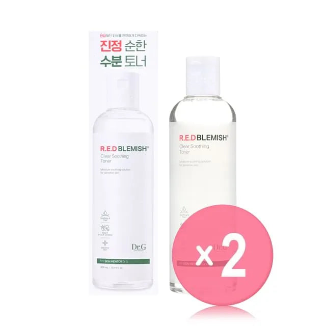 R.E.D Blemish Clear Soothing Toner 2pcs Bundle Set