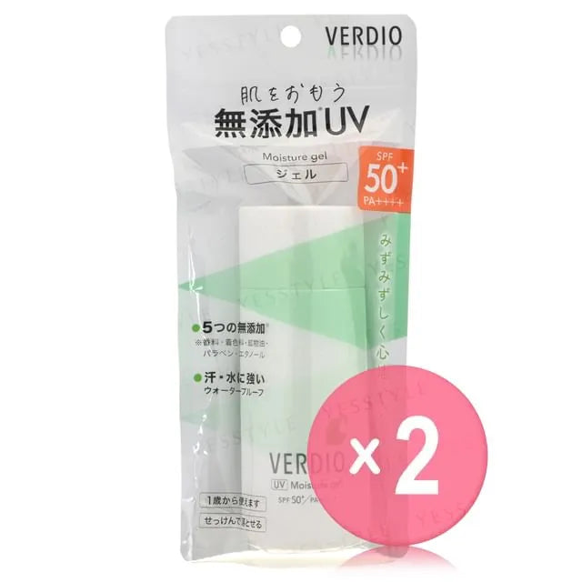 Verdio UV Moisture Gel N SPF 50+ PA++++ 2pcs Bundle Set