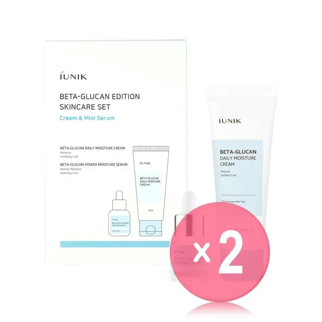 Beta-Glucan Edition Skincare Set 2pcs Bundle Set