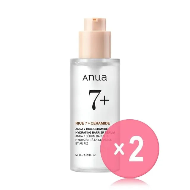 7 Rice Ceramide Hydrating Barrier Serum 2pcs Bundle Set
