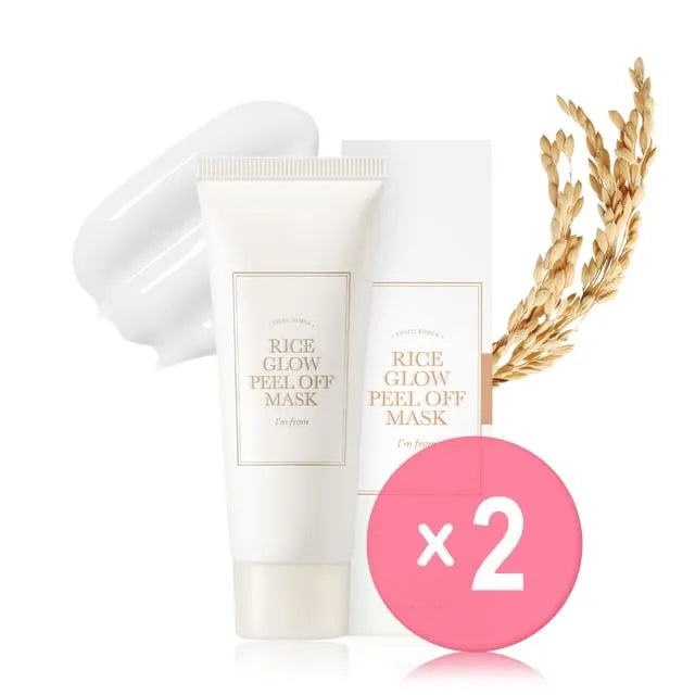 Rice Glow Peel Off Mask 2pcs Bundle Set