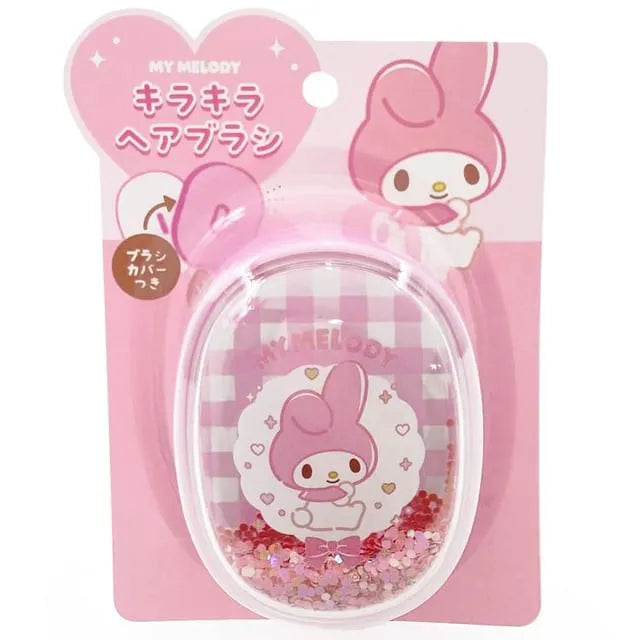 Sanrio Characters Glitter Hair Brush My Melody