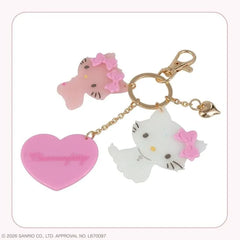 Sanrio Characters Glitter Mirror Bag Charm Charmmy Kitty